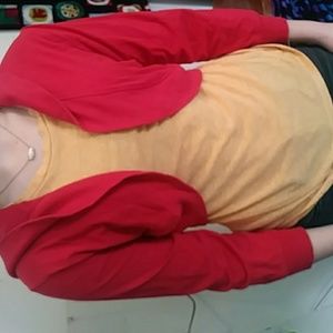 Mini sweater red. Used